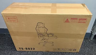 T-THREE YS-8022 High Back Ergonomic Computer Chair Gaming Chair Office Chair NEW • £49.99