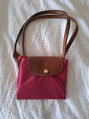 Longchamp La Pliage Pink • £25