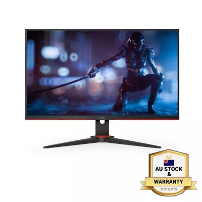 AOC 24G2SE 23.8  VA FHD 165Hz 1ms AdaptiveSync Gaming Monitor *AU Stock* • $206.89