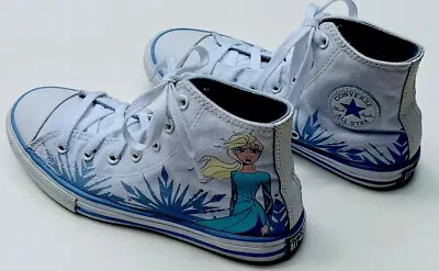 Converse Chuck Taylor All Star Size 3.5 Disney’s Frozen 2 Elsa Hightop Sneakers • $19.98