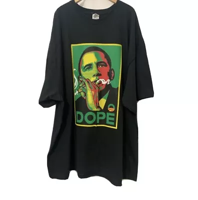 Barack Obama DOPE Tee Size 4XL NWOT • $15