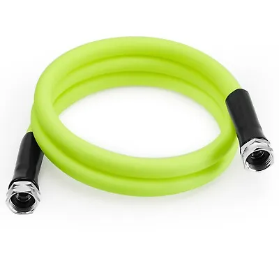 Short Garden Hose 5/8 In X 6 Ft With Swivel Grip Handle And Aluminum Fittings • $22.99