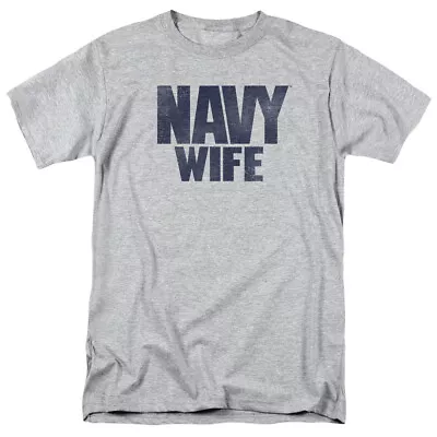 U.S. NAVY WIFE Licensed Adult Men's Graphic Tee Shirt SM-5XL • $22.99
