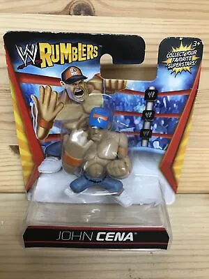 £7.20 • Buy Wwe Mattel - John Cena  - With Cap - Small Rumblers Figure