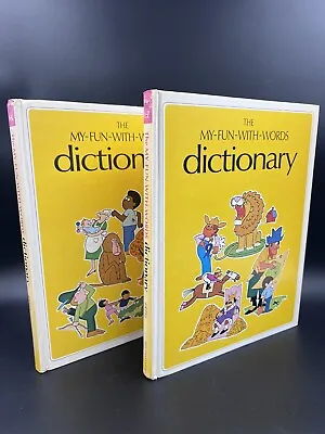 Vintage My Fun With Words Dictionary 2 Volumes 1974 First Edition • $18.99