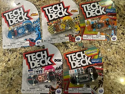 2023 Tech Deck Lot Of 5 A Few  Ultra Rare And Rare!  🛹 • $16