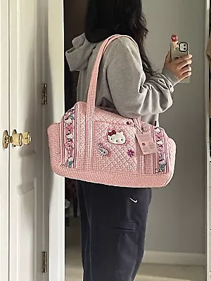 Vera Bradley Hello Kitty Small Travel Duffle • $250