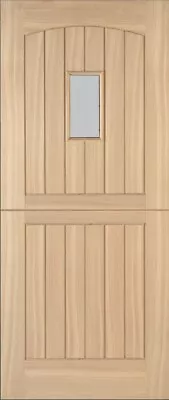 Oak Stable Door Cottage Style Obscure Glazed - 45mm Three Sizes Available • £349