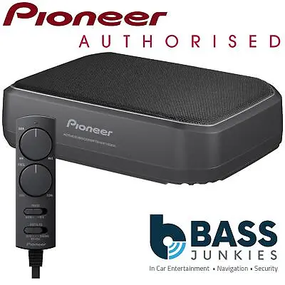 Pioneer TS-WX140DA 170 Watts Amplified Car Underseat Flat Sub Box & Bass Control • £178.95