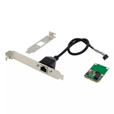 Industrial Control Single Port Ethernet Mini PCIe Networking Card I210AT • $23.08