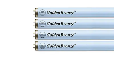 Wolff System GoldenBronze F71 100/120W BI-PIN Tanning Bed Bulbs - 1000 Hours • $143.50