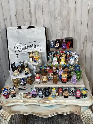 Disney Vinylmation Lot With Bonus Vinylmation Bag - Collector Set • $450