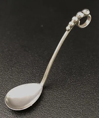 Vintage Sterling Silver 925S Denmark Salt Spoon • $35