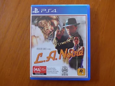 L.A. Noire PS4 *FREE POST* 4K UHD Remaster Rockstar AUS PlayStation 4 LA Noire • $42