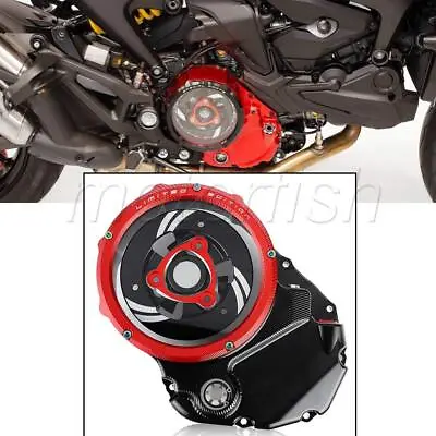Racing Clear Clutch Cover & Spring Retainer Kit For Ducati Diavel S XDiavel 1260 • $324.99