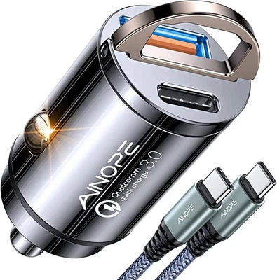 $25.95 • Buy 72W Fast Car Charger [PD36W & QC36W] USB C Car Charger Cigarette Lighter Adapter