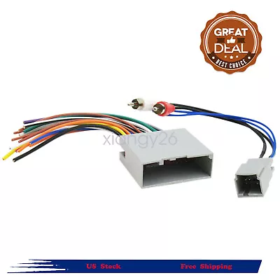 Car Stereo Radio Wiring Harness Adapter Plug Fit For 2005-2007 Five Hundred • $8.05