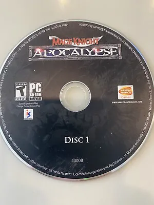 Mage Knight Apocalypse - PC - Disc Only Part 1 • $4.50
