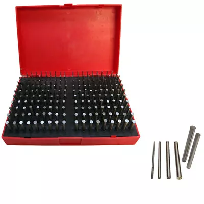 Set Of 190 Pc M1061-.250'' Steel Plug Pin Gage Minus Plus Pin Gauges Metal Gage  • $60.77