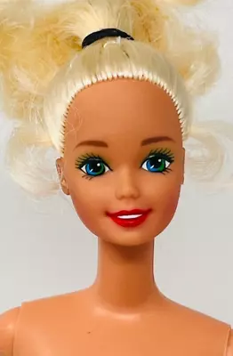 Vintage Winter's Eve Barbie  Nude Doll Only Blond Blue Eyes • $8.99