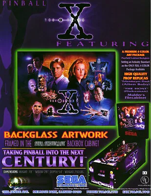 The X Files Pinball (SEGA) - CPU V3.03 / DISPLAY V3.0 ROM Upgrade Set • $35.99