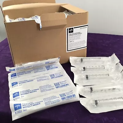 Medline Syringe 3ml Luer Lock Disposable No Needle - Box Of 100 -Free Shipping • $15.87