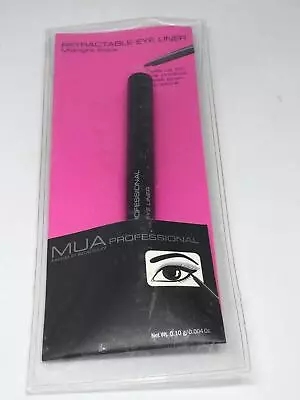 MUA Makeup Academy Professional Retractable Eye Liner Midnight Black SEALED • $6.99