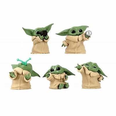 Star Wars Cake Toppers Grogu Figures Kids Birthday Decoration Toys Fondant Yoda • £12.99