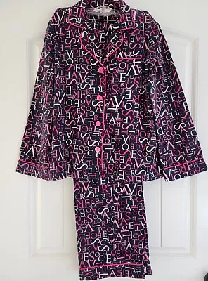 Victoria Secret Women Flannel Long Sleeves Pajama  Set Size S • $15