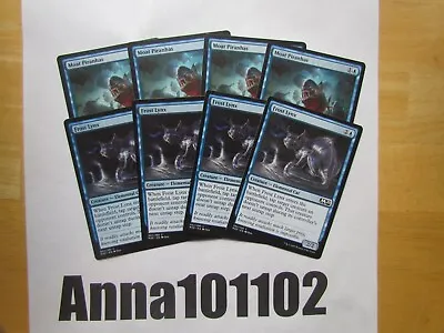 Moat Piranhas X4 And Frost Lynx X4 4x M20 Blue MTG • $1.48