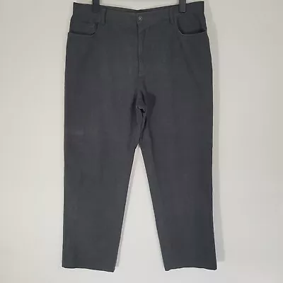 Mens GEORGE Trousers Charcoal Grey Jeans Style Soft Touch Waist 40 Leg 31  • $18.55