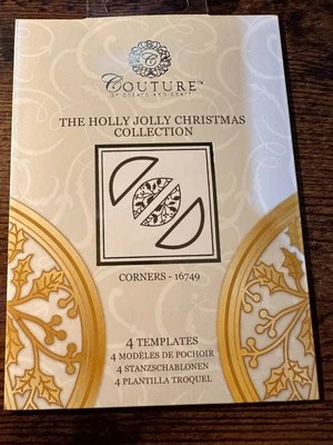 £2.50 • Buy Create & Craft Couture Die Set - THE HOLLY JOLLY CHRISTMAS COLLECTION Corners