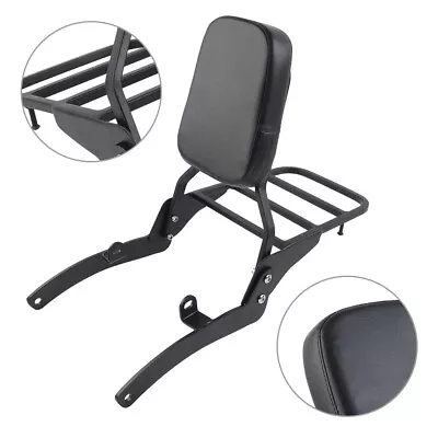 Motor Rear Passenger Backrest Sissy Bar For Yamaha Virago 400 535 XV400 XV535 • $140.38