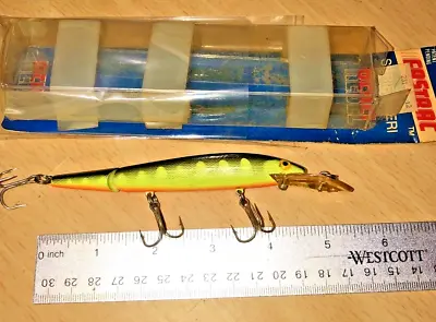 EXTREMELY RARE REBEL FASTRAC JOINTED Muskie Color MINNOW FISHINg Lure Broke Back • $61.15