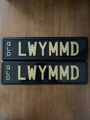 LWYMMD Personalized Plates QLD (Look What You Made Me Do) Taylor Swift Inspired • $1900