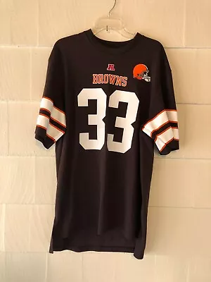 $9.99 • Buy NFL Team Apparel Cleveland Browns #33 Trent Richardson Jersey Men's Size XL
