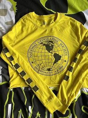 £0.99 • Buy Vans Size XS National Geographic Crop Top