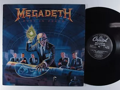 MEGADETH Rust In Peace CAPITOL LP VG+ 180g Audiophile Reissue N • $24.25