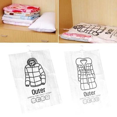 $11.15 • Buy Vaccum Bag Storage Bag Clothes Hanging Bag PA And PE Material Store Blankets
