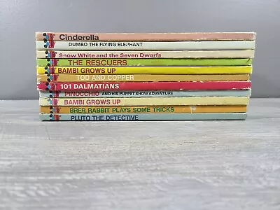 Disney's Wonderful World Of Reading: Lot Of 11 Vintage 1972-1989 • $34.99