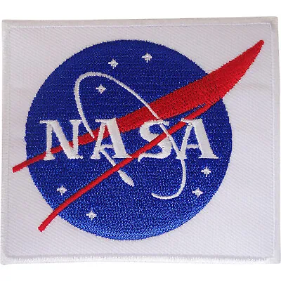 NASA Patch Iron Sew On T Shirt Bag Clothes Cap Astronaut Space Embroidered Badge • £2.79