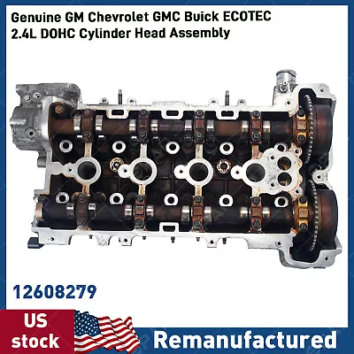 Genuine GM Chevrolet GMC Buick ECOTEC 2.4L DOHC Cylinder Head Assembly 12608279 • $695