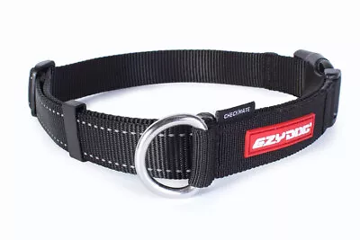 EzyDog Checkmate Martingale Trainign Dog Collar Stops Pulling Half Choke • £16.50