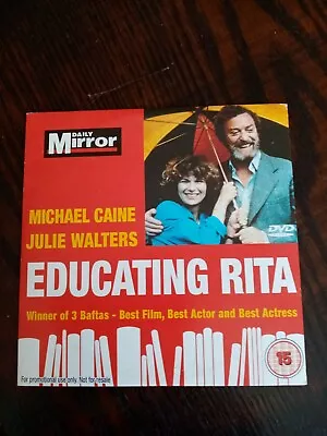 Educating Rita Promo DVD  Michael Caine Julie Walters Daily Mirror Drama • £1.75