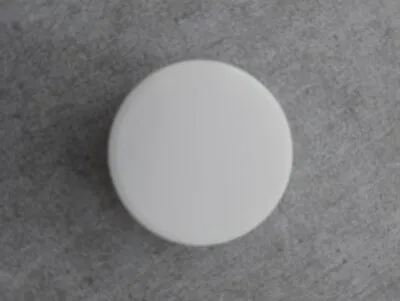 34 X 35mm Hinge Cover Caps Off White/Cream Plastic • £9.50