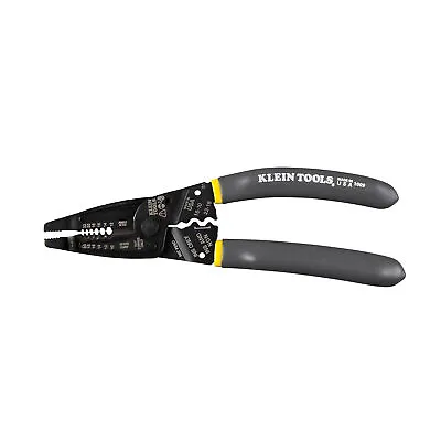 Klein Tools 1009 Long Nose Pliers For Wire Crimping Cutting And Stripping • $22.30
