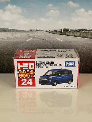 TOMICA Takara Tomy No.24 SUSUKI SOLIO 1/60 Scale BLUE NEW • $10.95