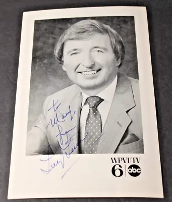 Vintage Larry Ferrari WPVI-TV ABC Philadelphia Organ Player Autographed Photo • $19.97