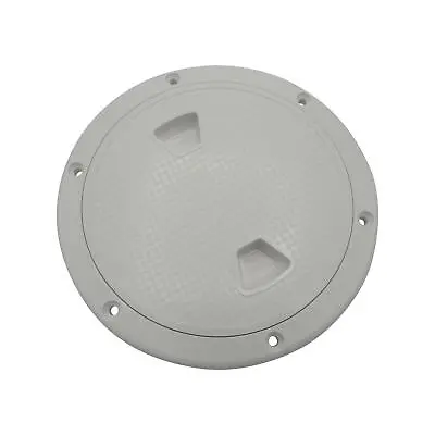 £10.49 • Buy 6  ABS White Plastic Deck Inspection Hatch - Round Cover Water Tight