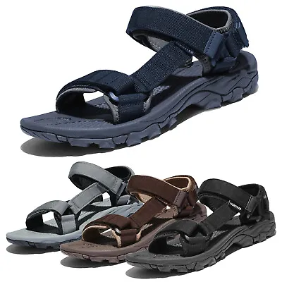 US Men Athletic Sandals Open Toe Hiking Adventure Sports Sandals Size 6.5-13 • $25.59